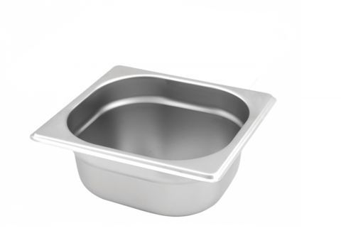 Cuba Gastronômica GN 1/6 de Aço Inox 17,5... Cuba Gastronômica GN 1/6 de Aço Inox 17,5...
