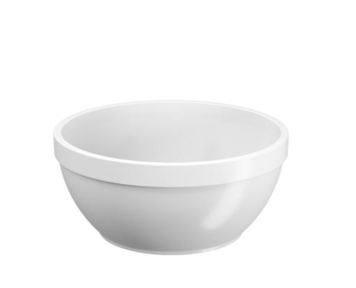 Tigela Uno 11x5cm 300ml Bco CZA_10156-0007 Tigela Uno 11x5cm 300ml Bco CZA_10156-0007