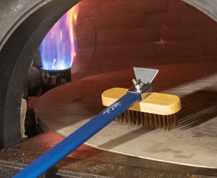 Escova Para Limpeza de Forno em Latão 15c... Escova Para Limpeza de Forno em Latão 15c...