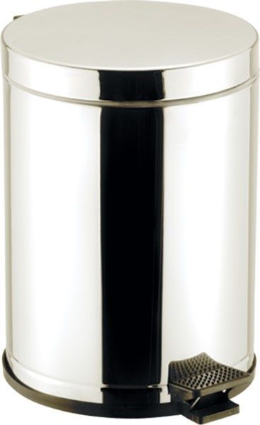 Lixeira Pedal 10,5L 25x36cm Inox VIE_3567