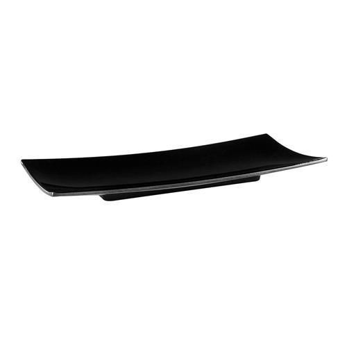 Travessa Ret Sashim Melam Pto 26x10cm BNX... Travessa Ret Sashim Melam Pto 26x10cm BNX...