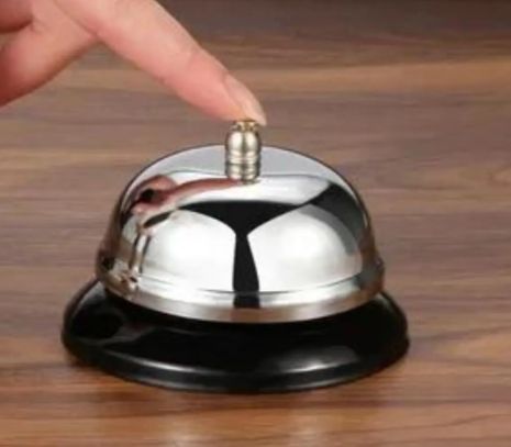 Campainha Inox para Copa Garçom Kehome Re... Campainha Inox para Copa Garçom Kehome Re...