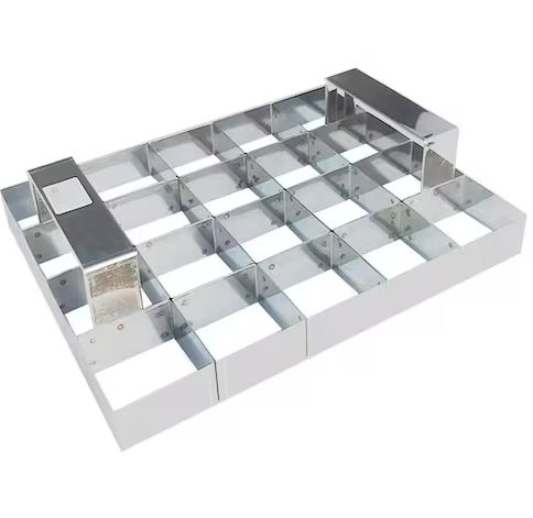 Cortador Brownie Inox 20 Cavidades 6x6x3c... Cortador Brownie Inox 20 Cavidades 6x6x3c...