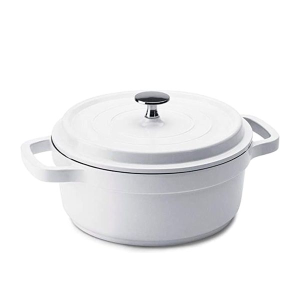 Caçarola Alumínio Fundido 4,3L Branca 25x...