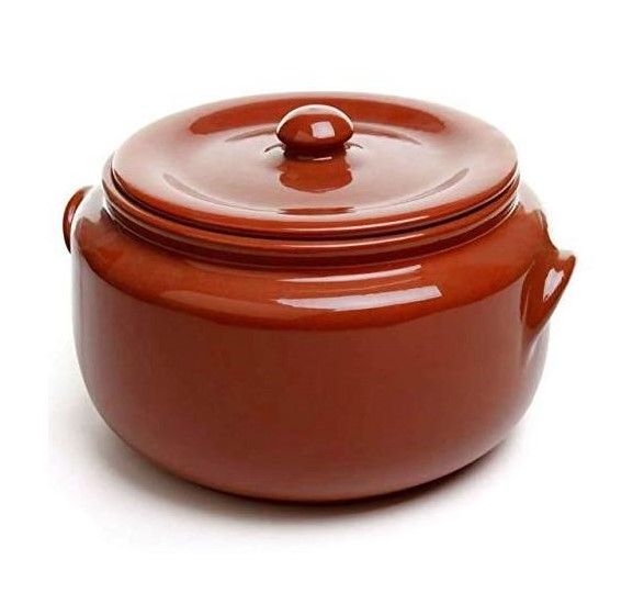 Caçarola Cerâmica com Tampa 8L 26x17cm Mo...