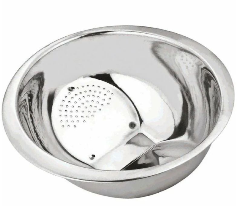 Escorredor de Arroz Inox 26x10cm Kehome R... Escorredor de Arroz Inox 26x10cm Kehome R...