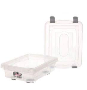 Caixa Organizadora Plástica 1L 18x14x7cm ... Caixa Organizadora Plástica 1L 18x14x7cm ...