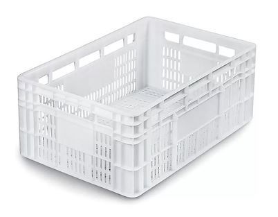Caixa Plastica Vazada 60x40x23cm Bca MCP_... Caixa Plastica Vazada 60x40x23cm Bca MCP_...