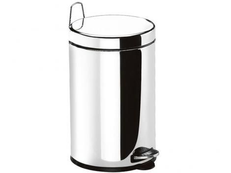 Lixeira Inox Pedal 25x41cm 12L BNX_3040-203 Lixeira Inox Pedal 25x41cm 12L BNX_3040-203