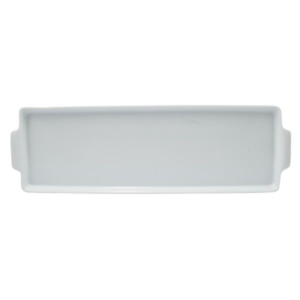 Bandeja Para Rocambole Porcelana Retangul...