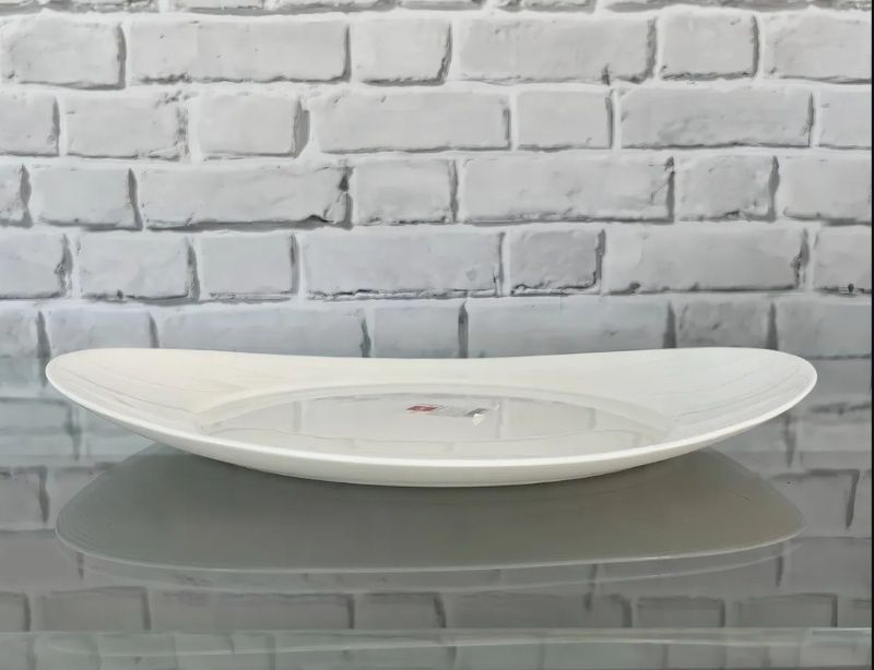Prato Steak Blanc Grill 30x26cm Caixa com... Prato Steak Blanc Grill 30x26cm Caixa com...