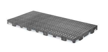 Estrado Plástico Preto 25x50x2,5cm Mercop...