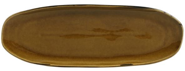 Travessa Oval Organ Ambar 36x13cm PBC_142...