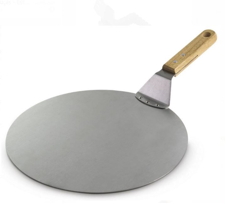 Pa Pizza Inox Cabo Curto 30x18cm MMO_AC19259