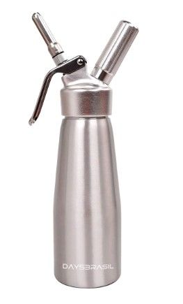 Garrafa Chantilly 500ml Toda Aluminio DB... Garrafa Chantilly 500ml Toda Aluminio DB...