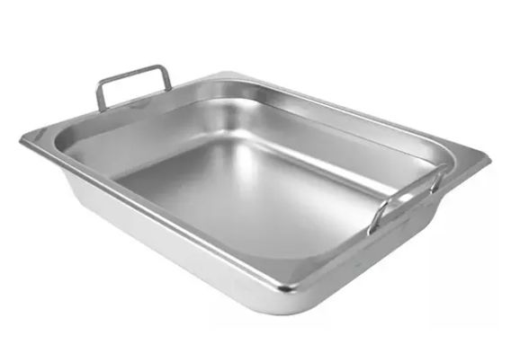 Cuba Gastronômica Inox 1/2x65 com Alça 32... Cuba Gastronômica Inox 1/2x65 com Alça 32...