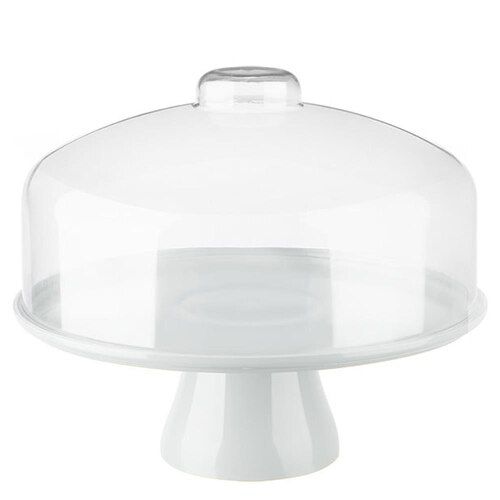 Boleira Cake C/ Cupula 32cm Bca CZA_10111...