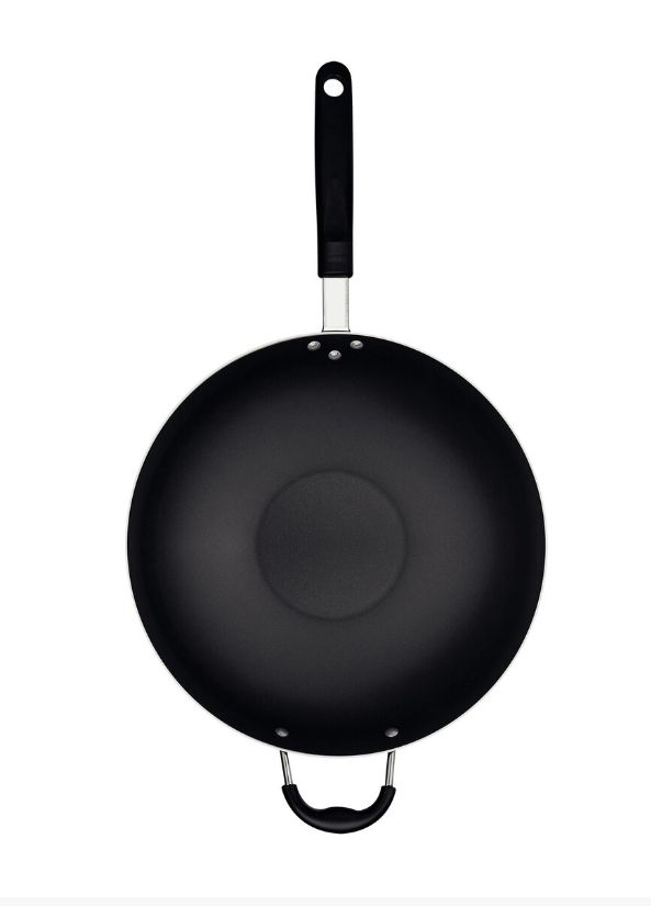 Frigideira Wok Antiaderente Teflon 36cm T... Frigideira Wok Antiaderente Teflon 36cm T...
