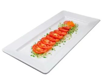 Travessa Retangular Melamina 44x22cm Best... Travessa Retangular Melamina 44x22cm Best...