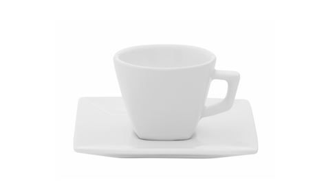 Xícara de Café com Pires 75ml Porcelana O... Xícara de Café com Pires 75ml Porcelana O...