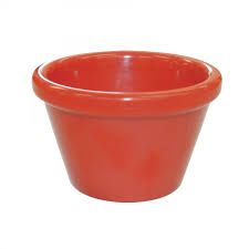 Ramekin de Melamina Liso 6cm 45ml Vermelh... Ramekin de Melamina Liso 6cm 45ml Vermelh...