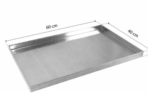 Assadeira Industrial Dobra Alumínio 60x40... Assadeira Industrial Dobra Alumínio 60x40...