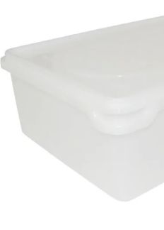 Caixa Plástica Branca 6,5 Litros 33x23x11... Caixa Plástica Branca 6,5 Litros 33x23x11...