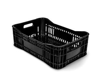 Caixa Plastica Vazada 55x36x18cm Pto MCP_... Caixa Plastica Vazada 55x36x18cm Pto MCP_...