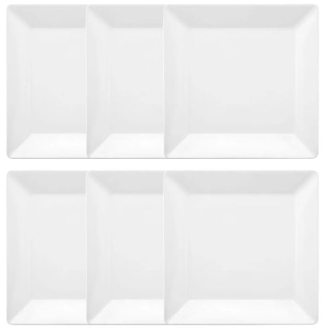 Prato Sobremesa Porcelana Quartier 20x20c...