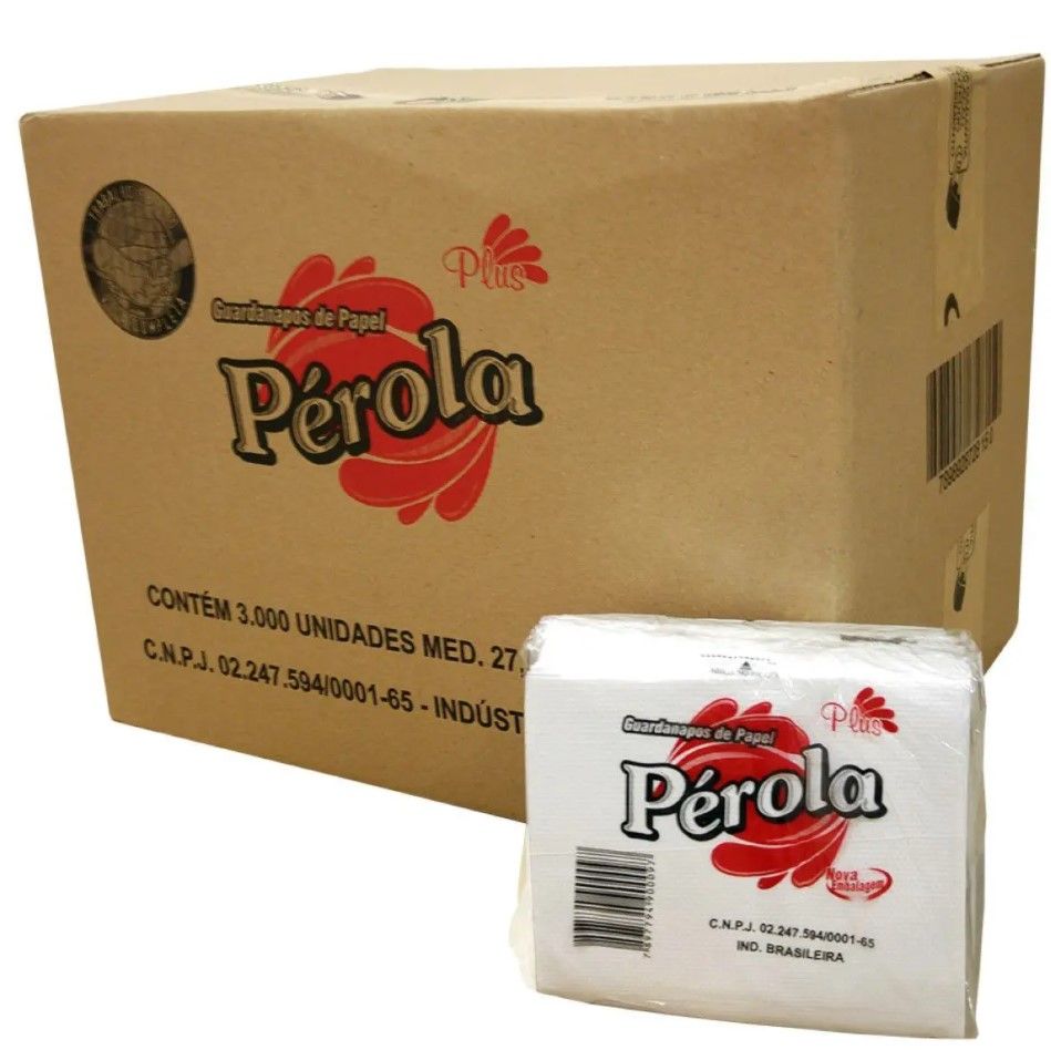 Guardanapo 29,5x30cm Cx 3000 Perola Guardanapo 29,5x30cm Cx 3000 Perola