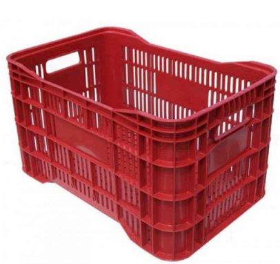 Caixa Plástica Multiuso Vazado 54x34x30cm...