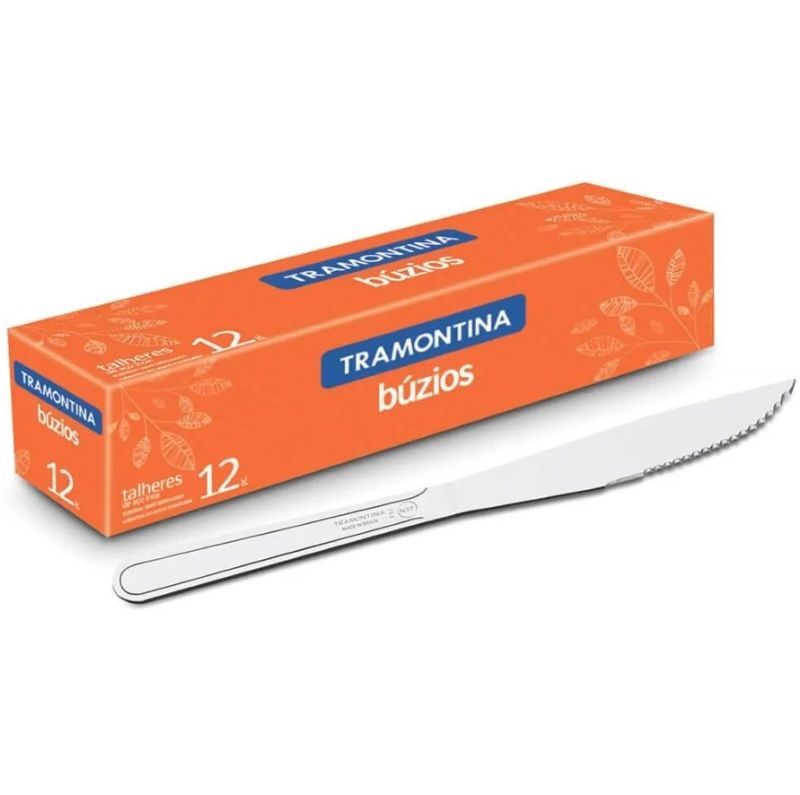 Faca para Churrasco Tramontina Búzios com... Faca para Churrasco Tramontina Búzios com...