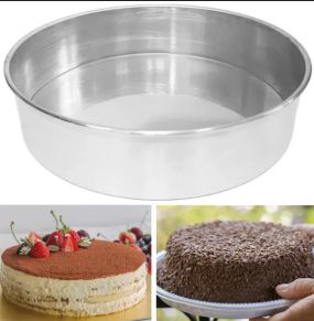 Forma para Torta Alumínio 18x7cm Alfort R... Forma para Torta Alumínio 18x7cm Alfort R...