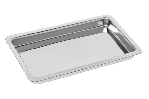 Assadeira Retangular Inox 42x30x4cm Forti... Assadeira Retangular Inox 42x30x4cm Forti...
