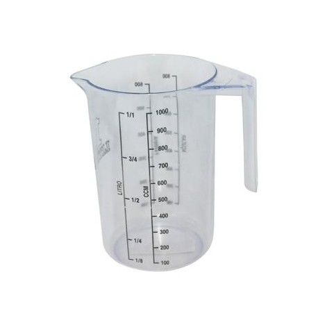 Jarra Plastica Medidora 1L Incolor JLY_10111 Jarra Plastica Medidora 1L Incolor JLY_10111