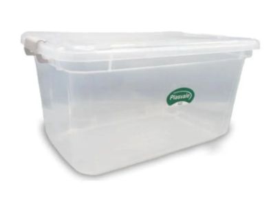 Caixa Organizadora Plástica 27L 48x33x25c...