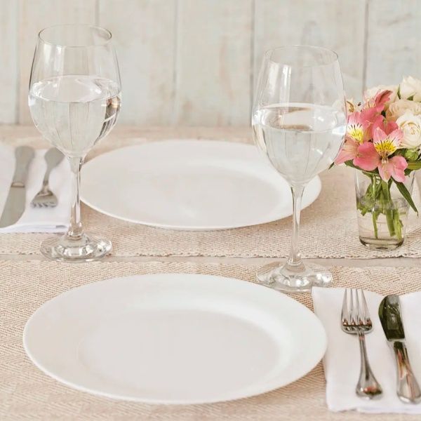 Prato Raso Vidro Menu 24cm Caixa com 24 U... Prato Raso Vidro Menu 24cm Caixa com 24 U...