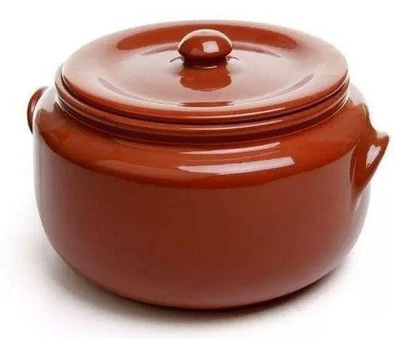 Caçarola Cerâmica com Tampa 3 Litros 19x1...