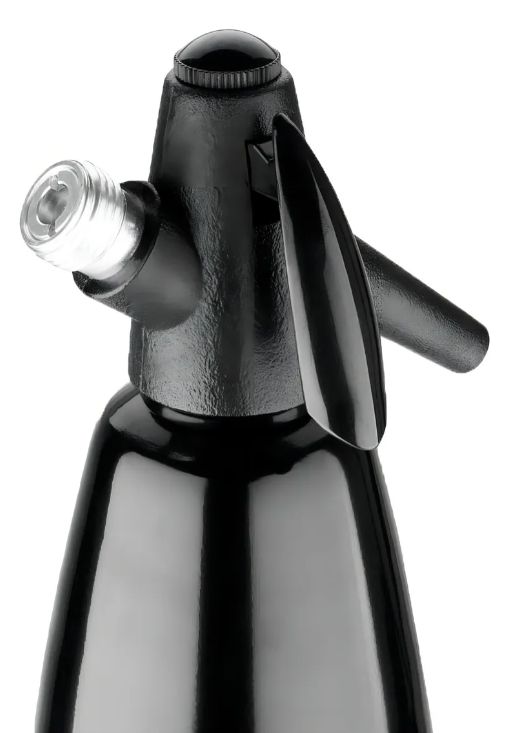 Garrafa Soda CO2 1L Preta Flavors Ref. FP... Garrafa Soda CO2 1L Preta Flavors Ref. FP...
