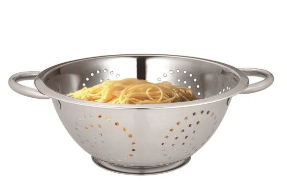 Escorredor de Massas Inox 16cm Yangzi Ref...