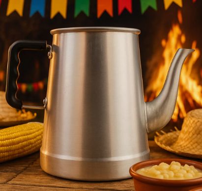 Bule Café Alumínio Hotel 4,5 Litros ABC A...