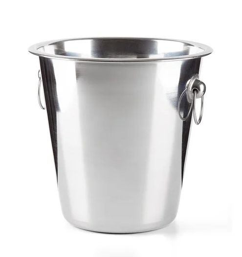 Balde para Gelo e Garrafas Inox 4,5 Litro... Balde para Gelo e Garrafas Inox 4,5 Litro...