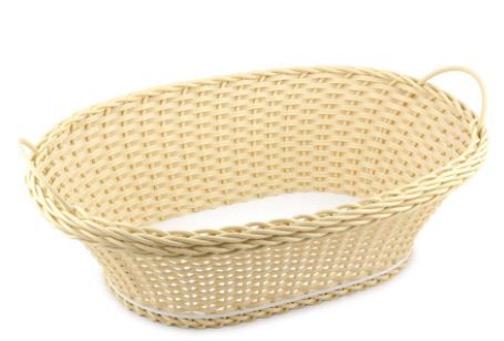 Cesta Vime Sint Oval Padaria 50x37x18cm C...