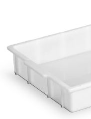 Caixa Plástica para Salgados 52x32x8cm Br... Caixa Plástica para Salgados 52x32x8cm Br...